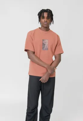 Mesh S/S T-Shirt Upupa Red SS24GR4C2WAUP