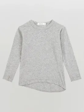 mini french seam long sleeve t.shirt