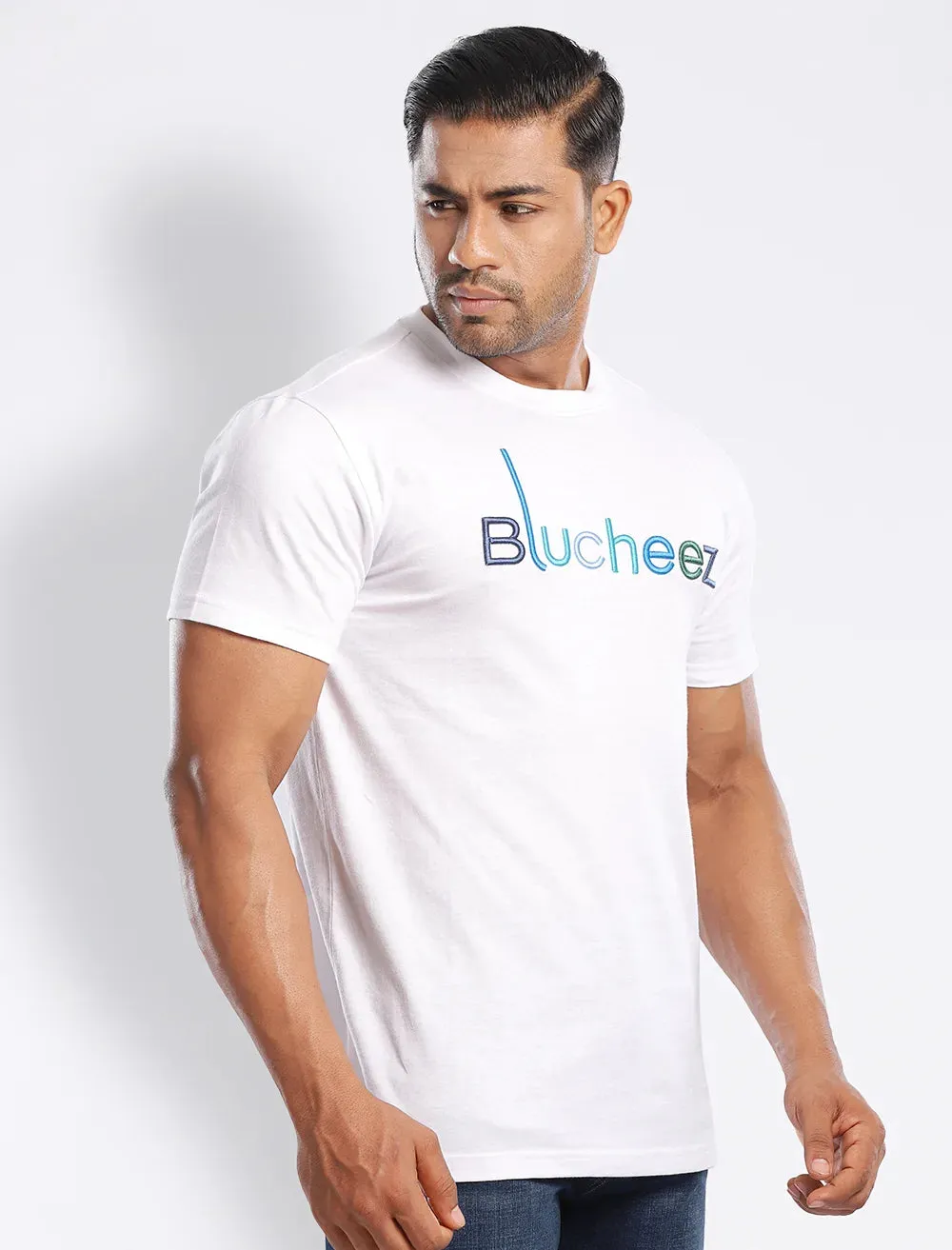 Multicolor Embroidered Tee