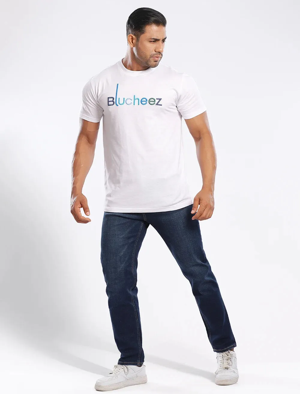 Multicolor Embroidered Tee