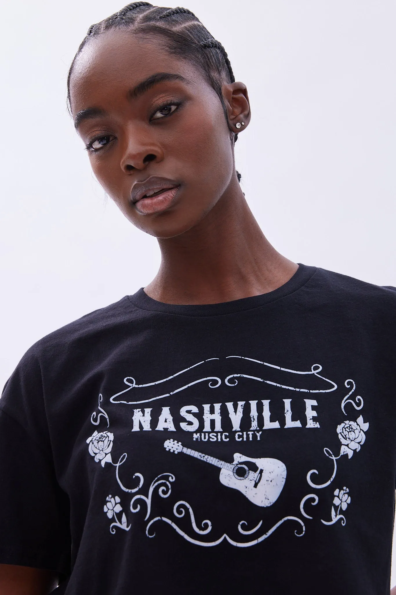 Nashville Graphic Cropped Tee