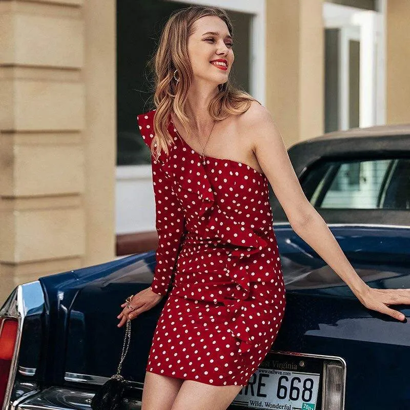 Nia Polka-Dot Dress