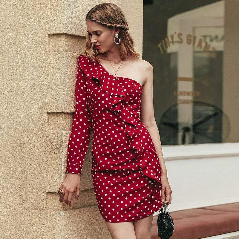 Nia Polka-Dot Dress