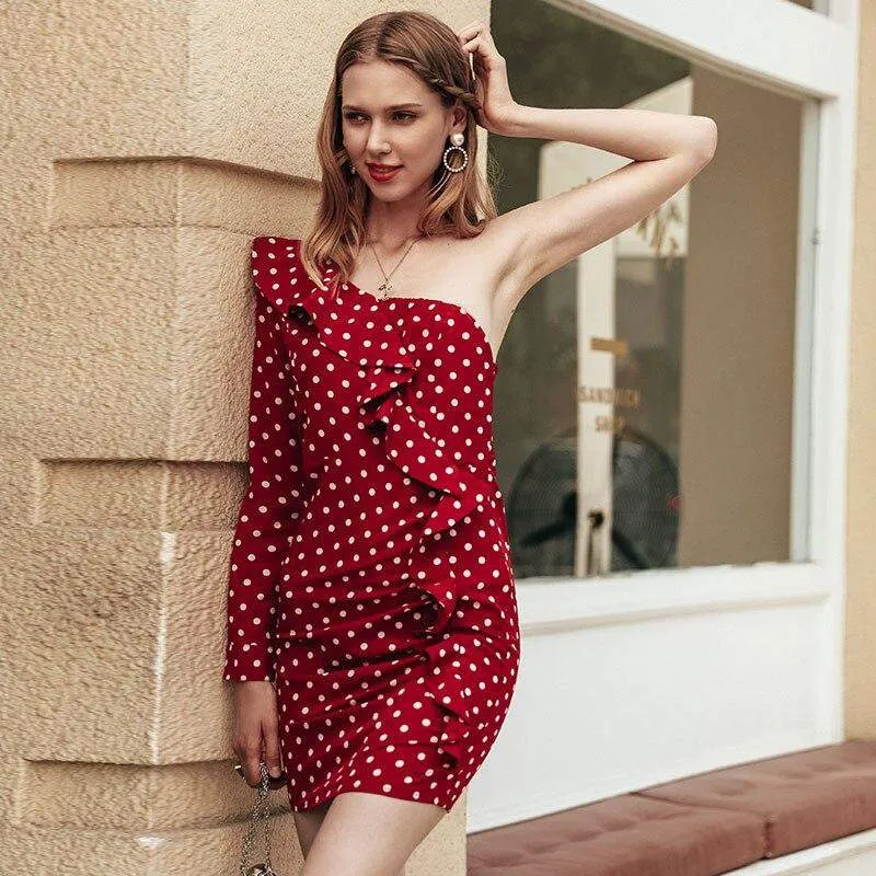 Nia Polka-Dot Dress