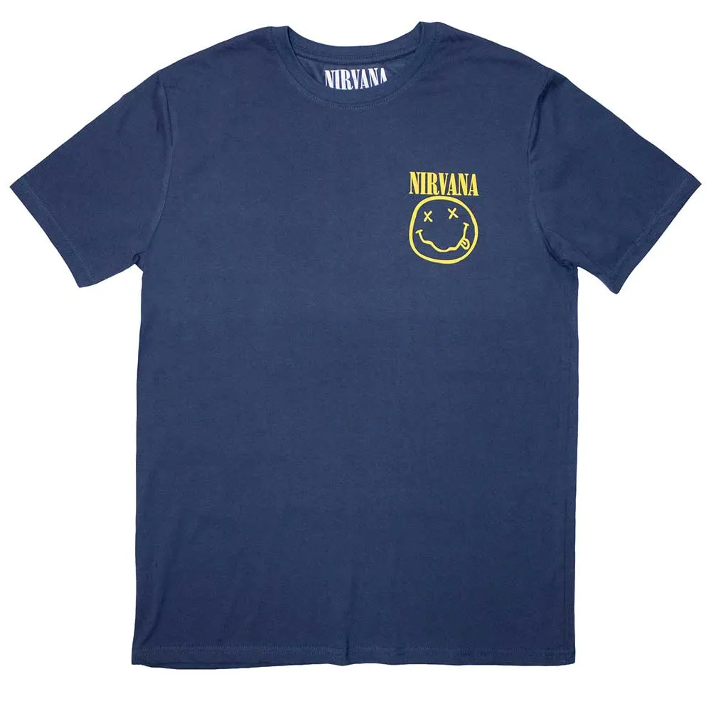 Nirvana Unisex T-Shirt: Mini Happy Face