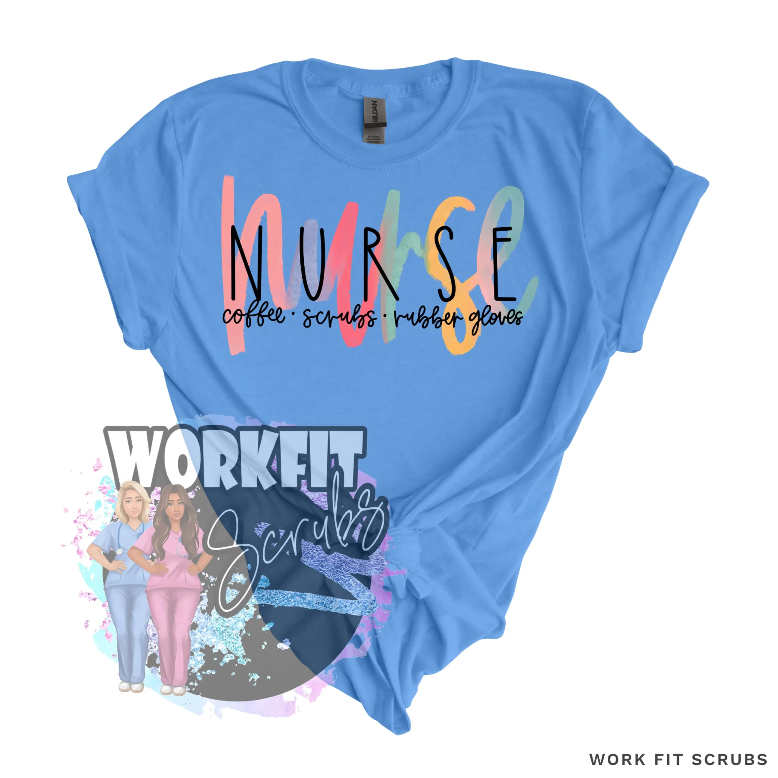 Nurse scribble Tee