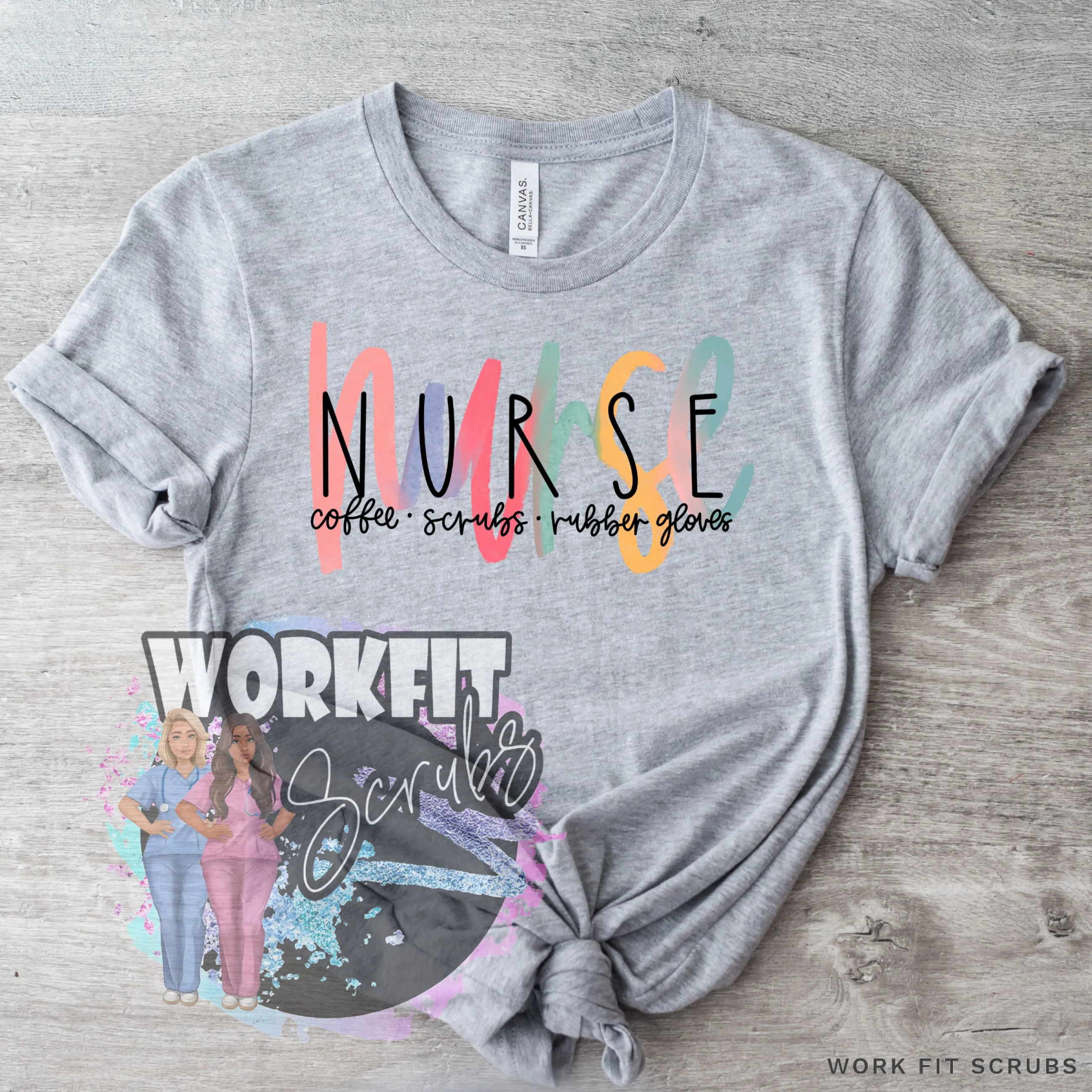 Nurse scribble Tee