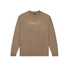 Only NY Earthbound Long Sleeve T-Shirt - Brown