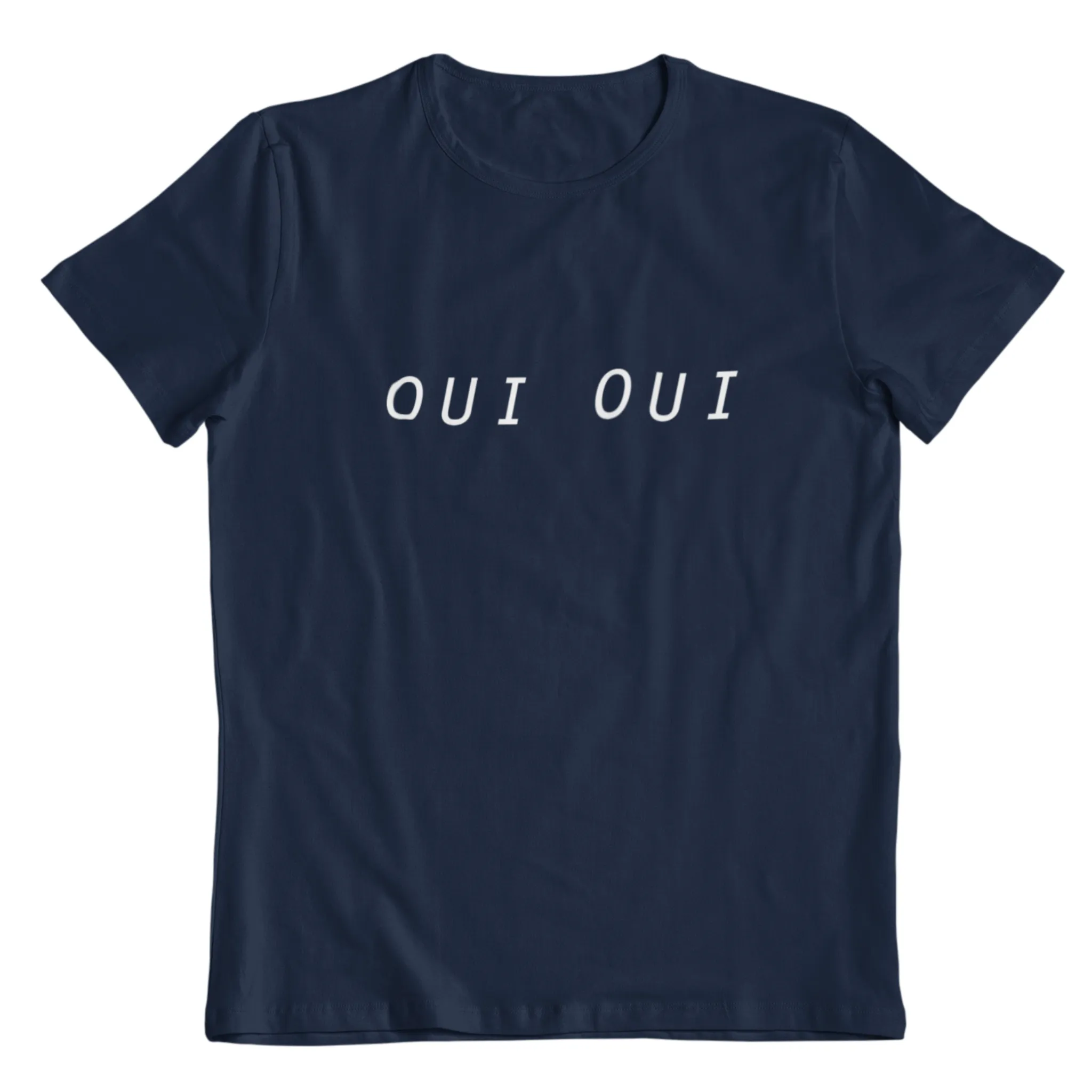 OUI OUI, BABY TEE - SORT