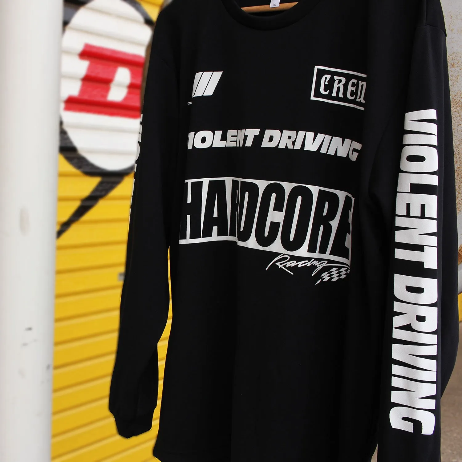 [PO] Hardcore Tokyo Violent Driving Long Sleeve Mesh T-Shirt