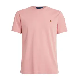 Polo Ralph Lauren Custom Slim Fit Pink T-Shirt