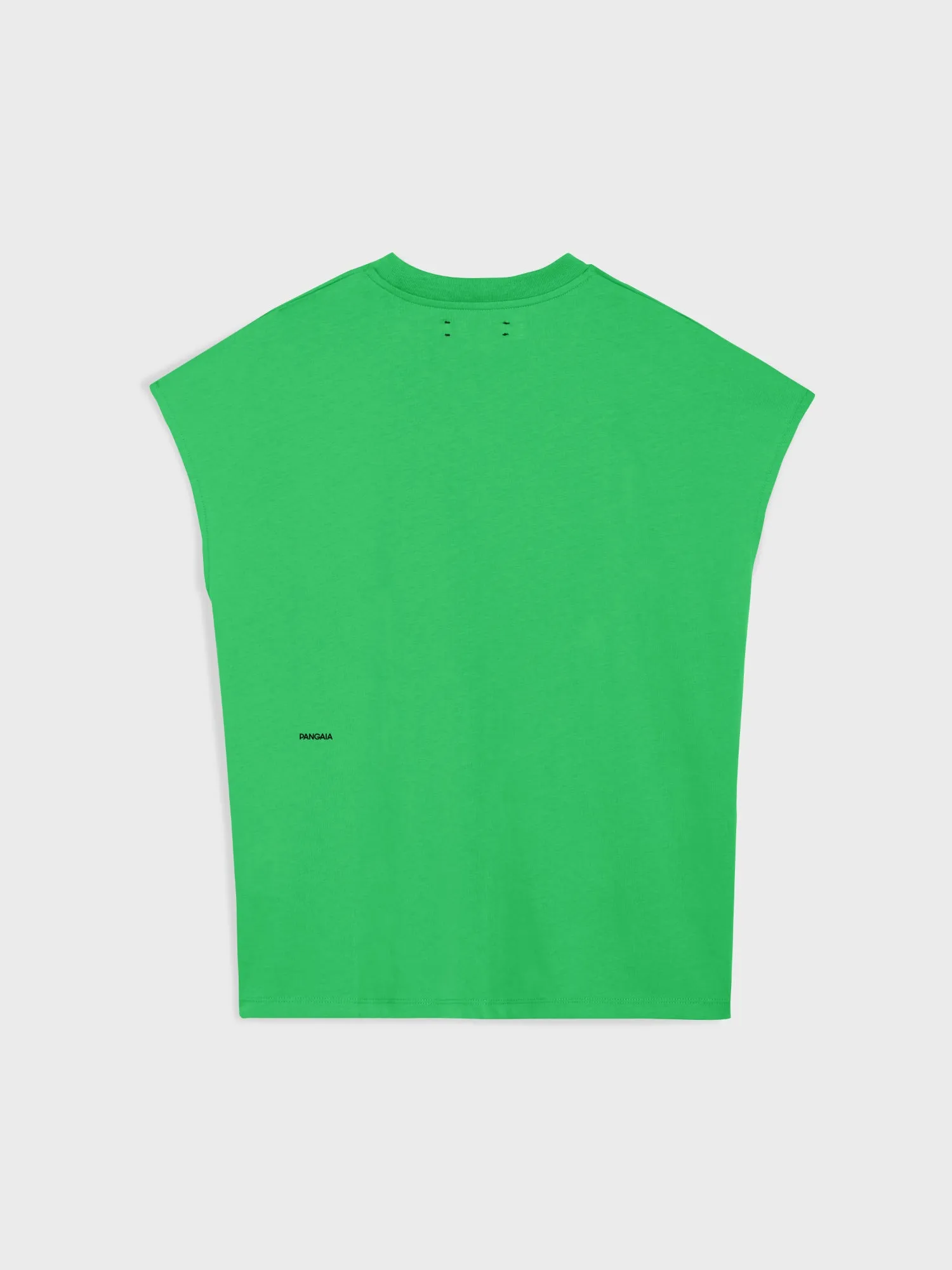 PPRMINT™ Organic Cotton Cropped Shoulder T-shirt Core—jade green