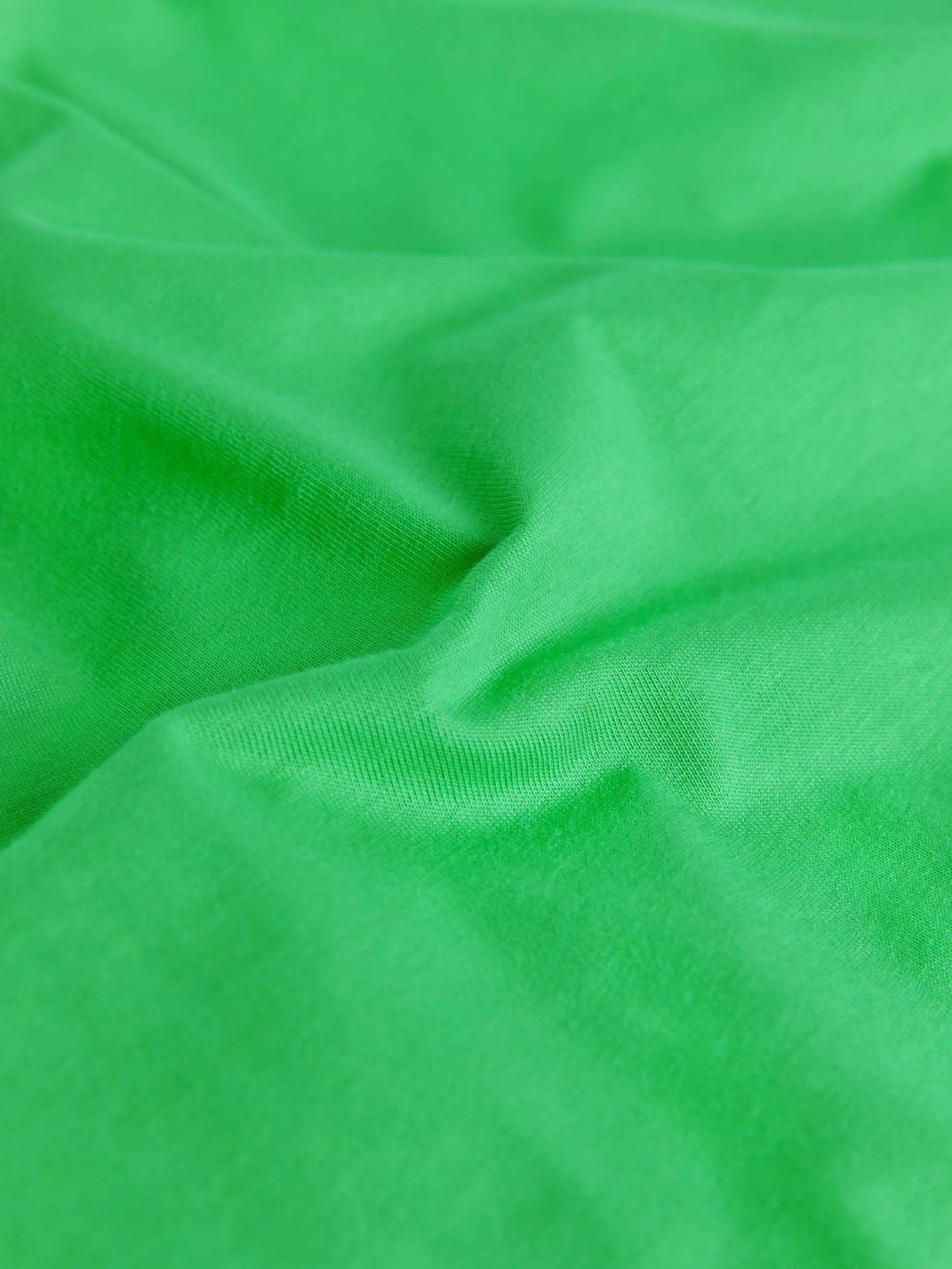PPRMINT™ Organic Cotton Cropped Shoulder T-shirt Core—jade green
