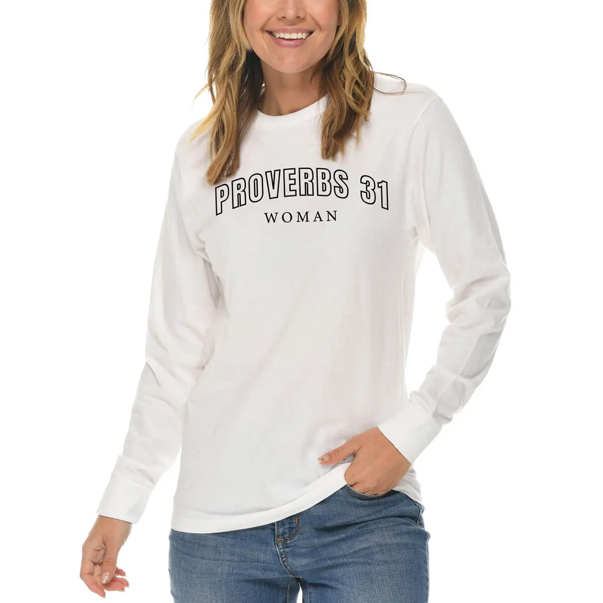 Proverbs 31 Woman Long Sleeve T Shirt