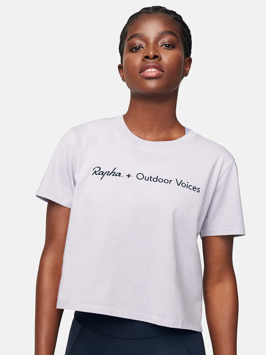 Rapha   Outdoor Voices Cropped T-Shirt