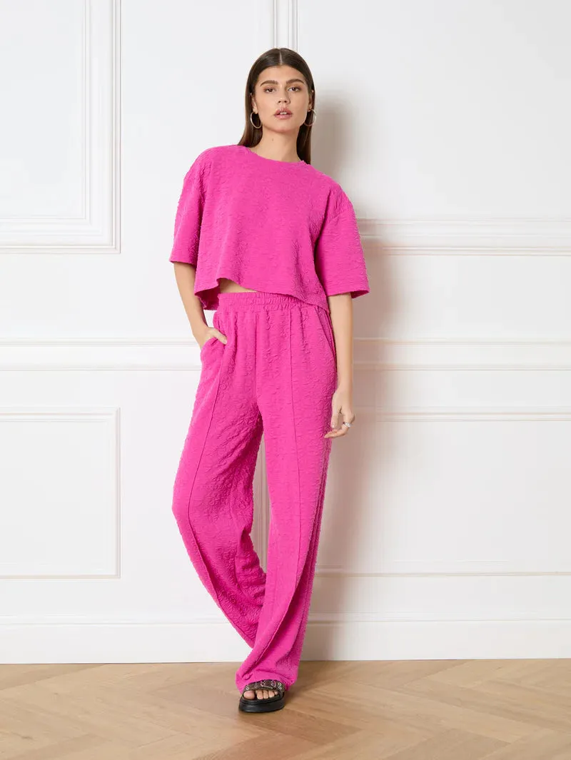 Refined Department Knitted Cropped T-shirt Clara