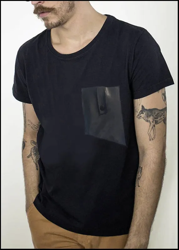 RYAN T SHIRT BLACK MENS