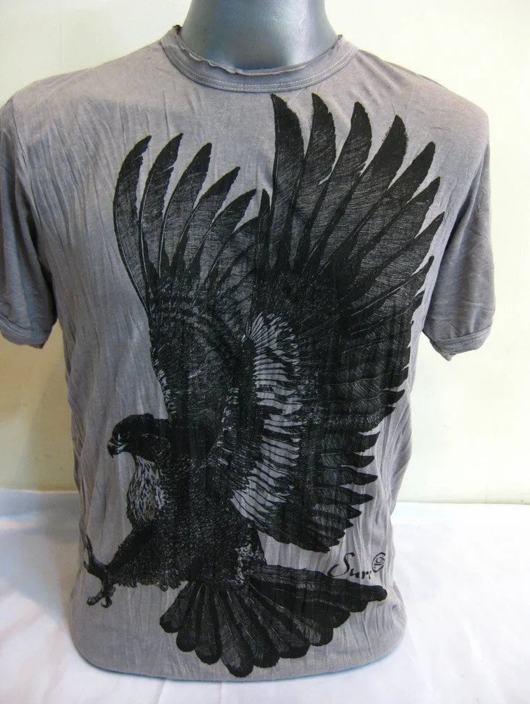 Sure Design Men's Eagle T-Shirt Gray