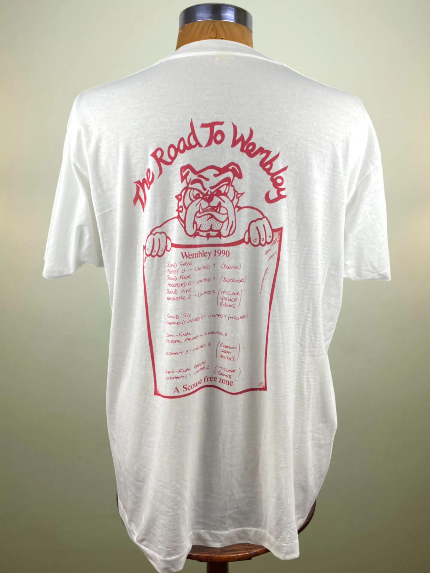 T-Shirt | 1990 | Manchester United | Bootleg T-Shirt