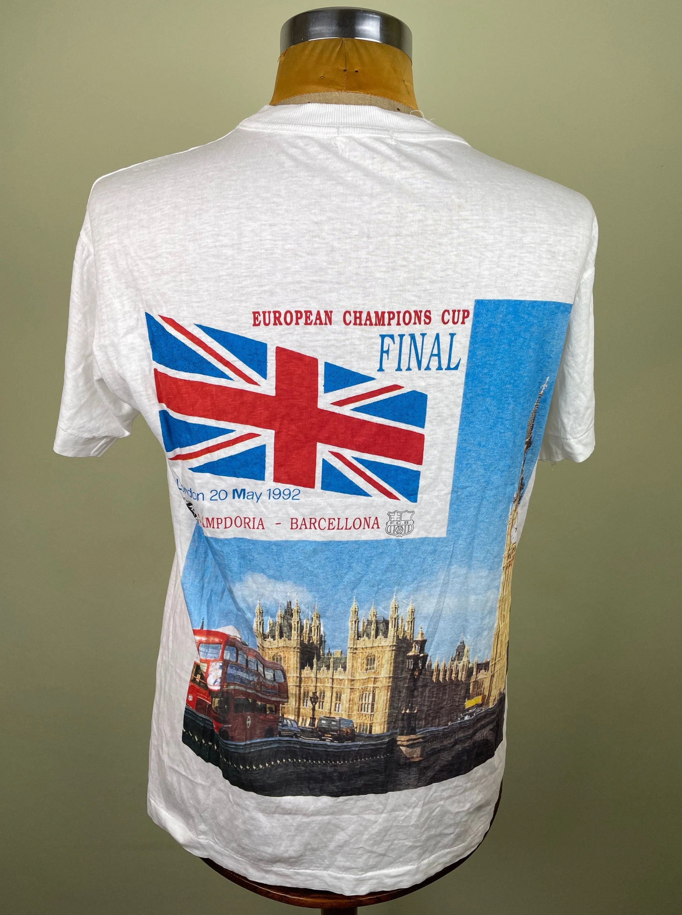 T-Shirt | 1992 | Sampdoria vs Barcelona | European Cup Final Bootleg T-Shirt