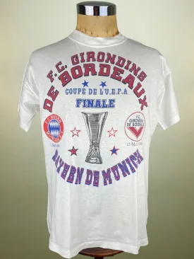 T-Shirt | 1996 | Bayern Munich vs Bordeaux | UEFA Cup Final | Bootleg T-Shirt