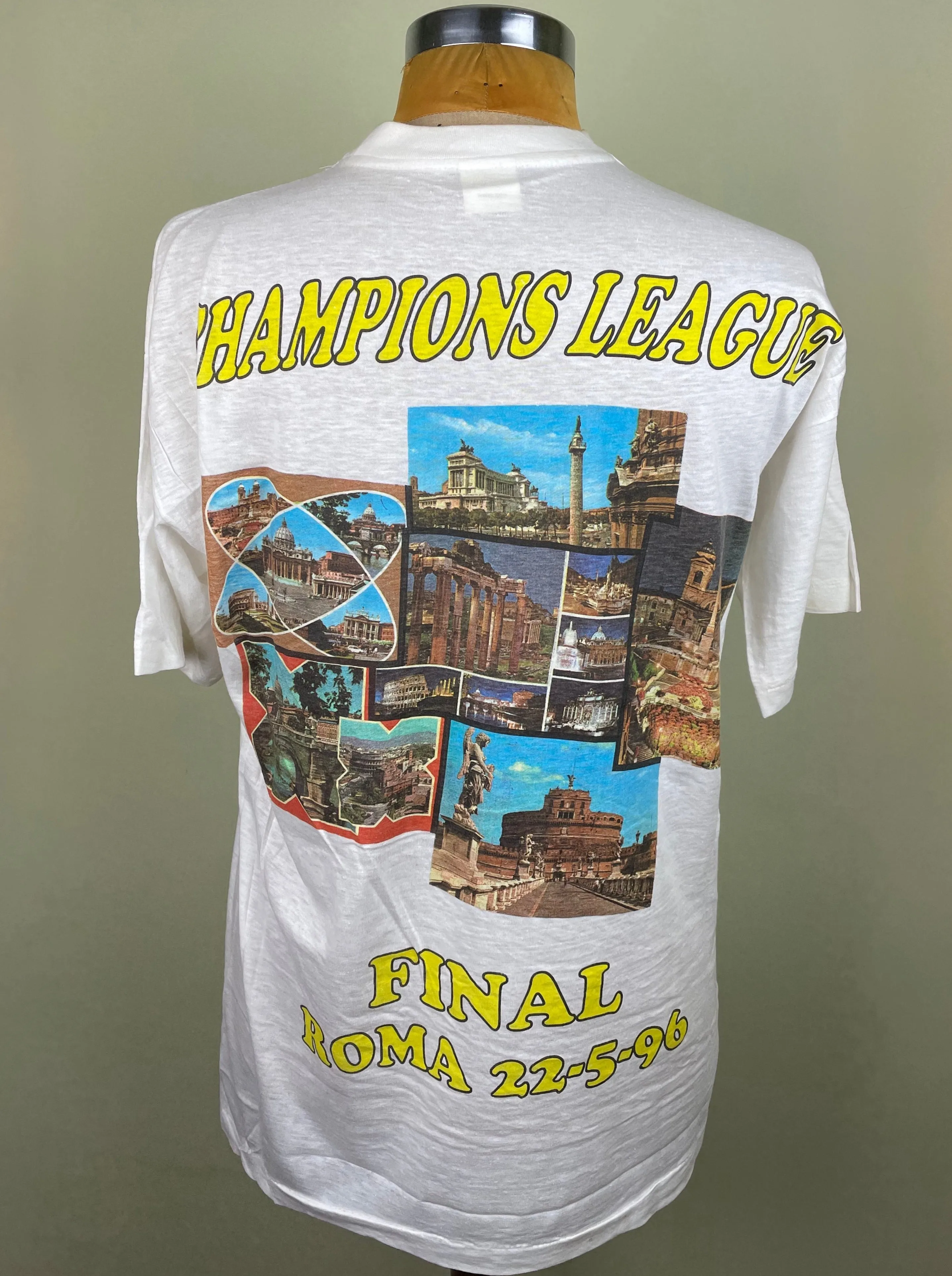 T-Shirt | 1996 | Juventus vs Ajax | European Cup Final | Bootleg T-Shirt