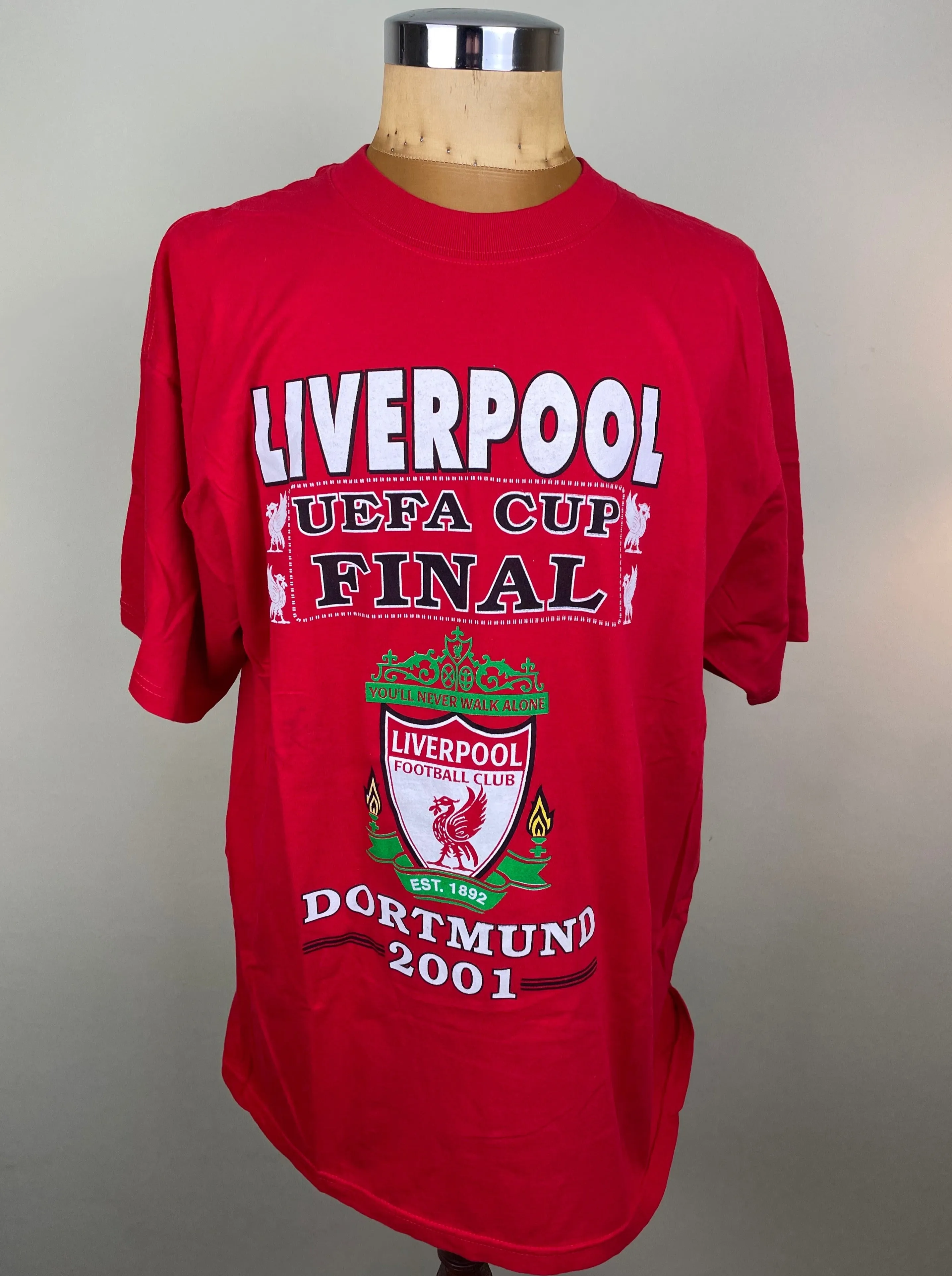 T-Shirt | 2001 | Liverpool | UEFA Cup Final | Bootleg T-Shirt