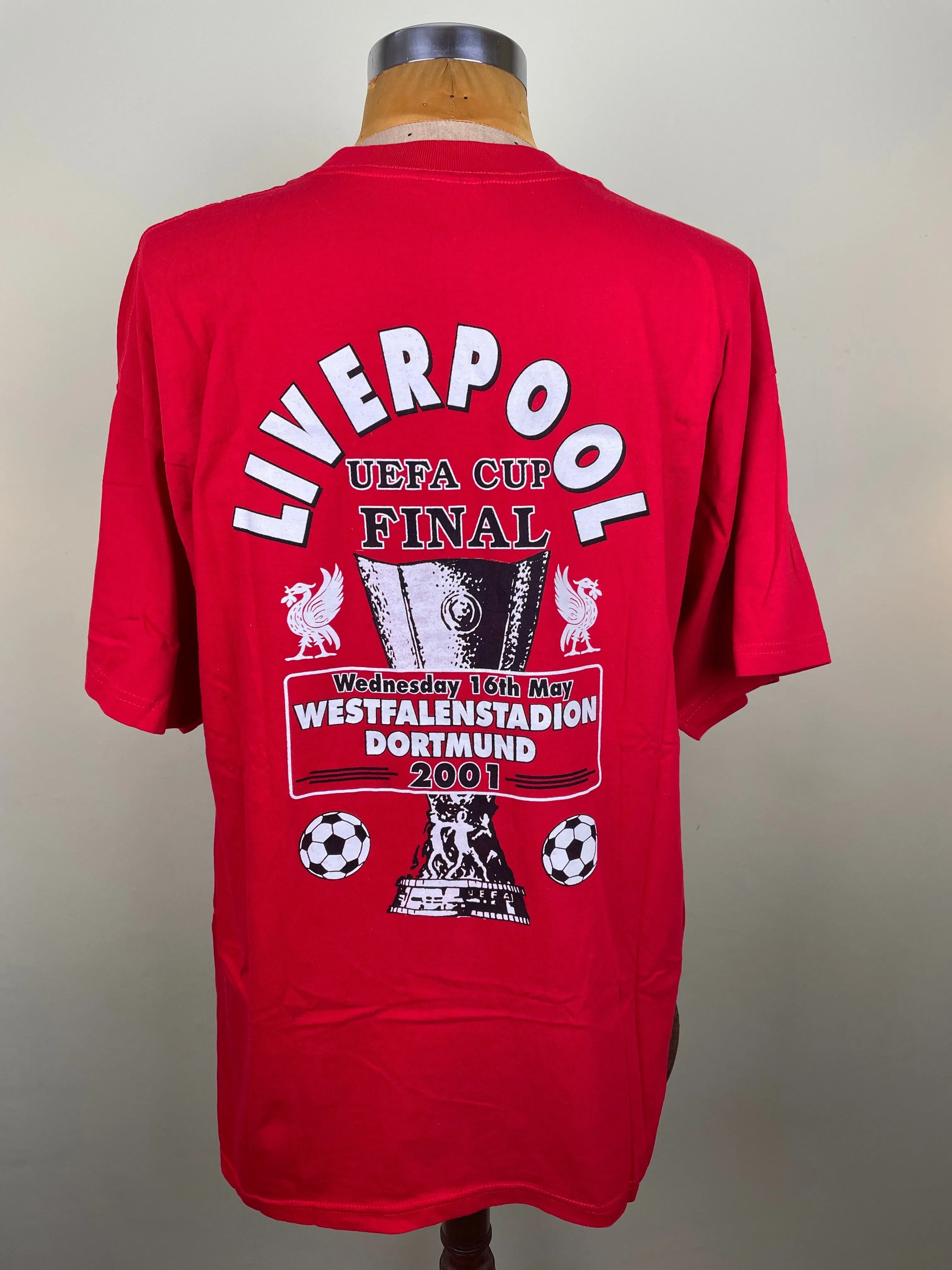 T-Shirt | 2001 | Liverpool | UEFA Cup Final | Bootleg T-Shirt