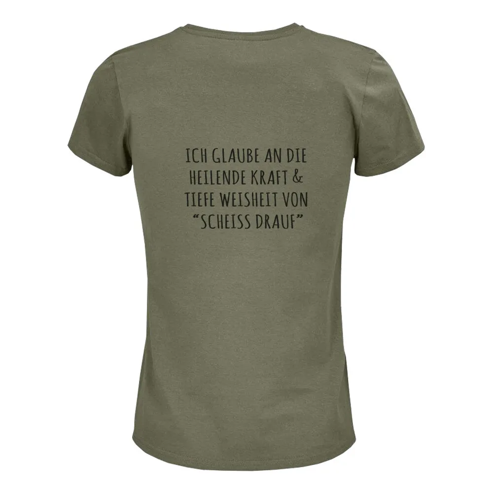 T-Shirt Bio - Scheiß drauf -