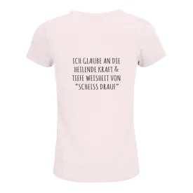 T-Shirt Bio - Scheiß drauf -