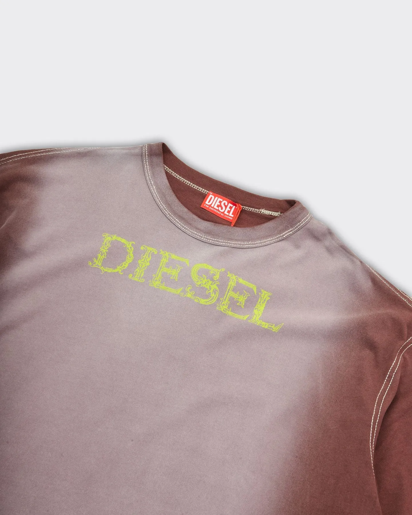 T-Shirt Double Layer T-Wesher Chocolate