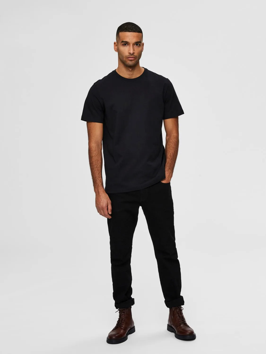 T-SHIRT - SELECTED -  16077365 NORMAN