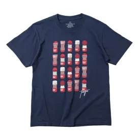 TENGA 20 CUPS T-Shirt [Navy Blue]