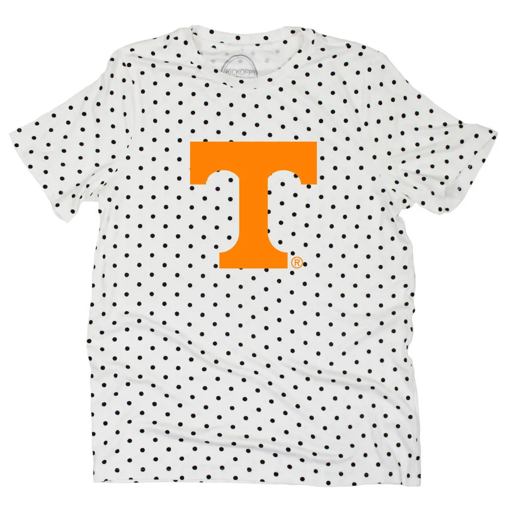 Tennessee Halftime Polka Dot Tee
