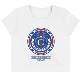 The Walking Dead Commonwealth Military Women's Cropped Tee