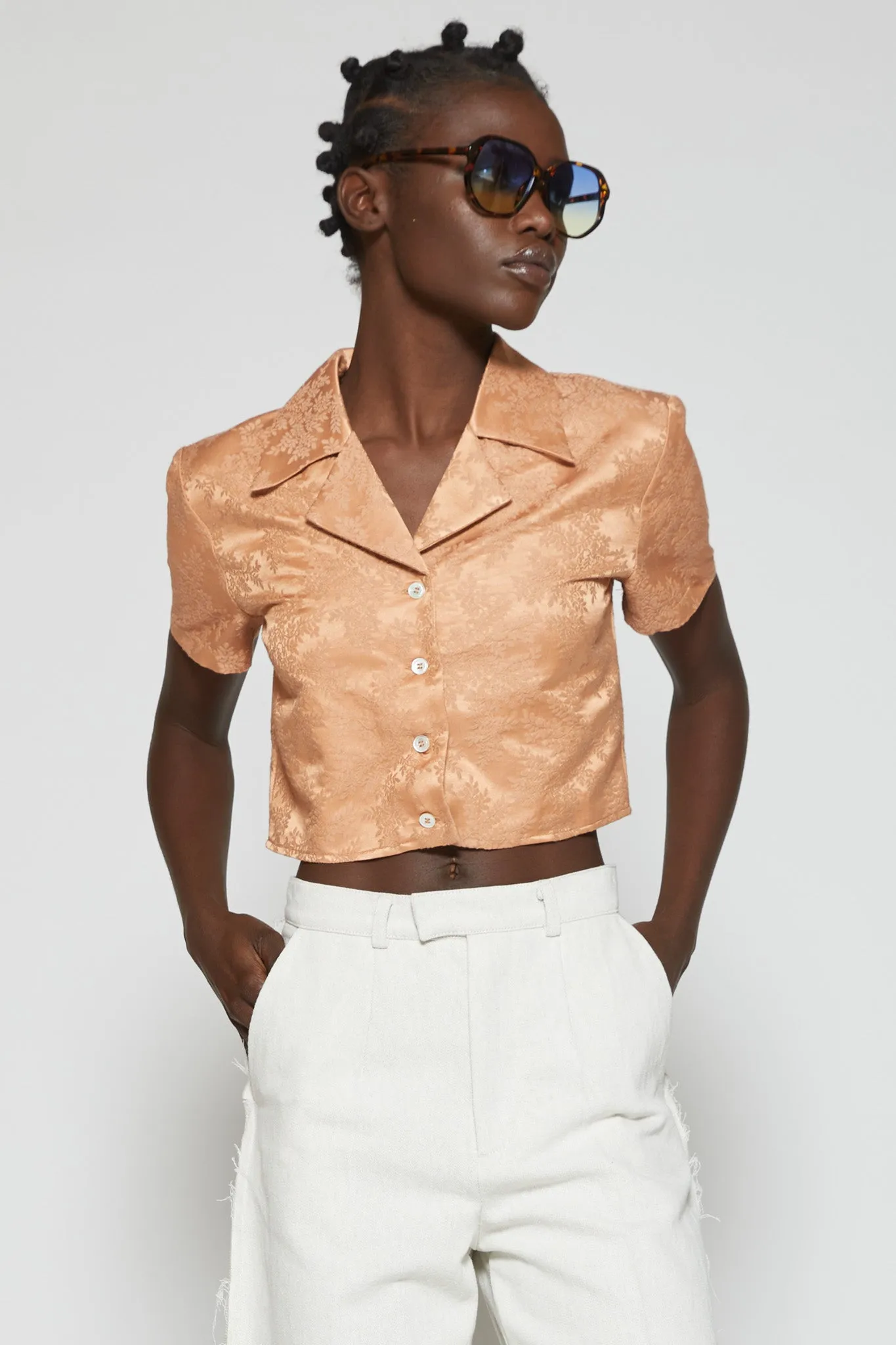 Tira Cropped Shirt