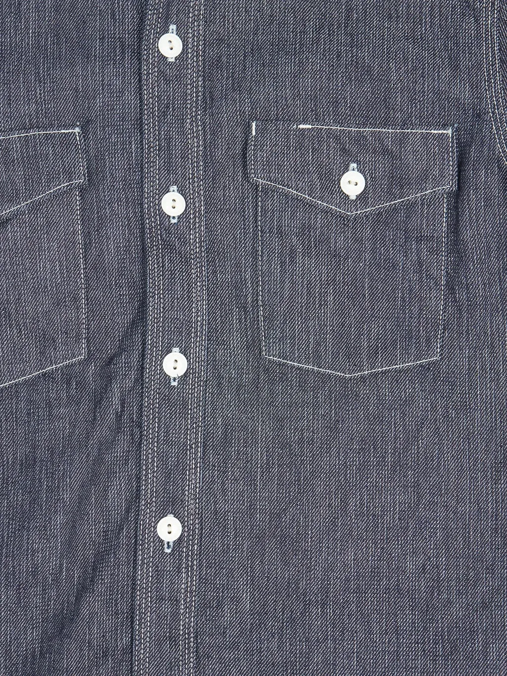 UES 11.4oz Indigo Double Weave Shirt