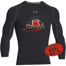 Under Armour Adult HeatGear Compression Long Sleeve Shirt