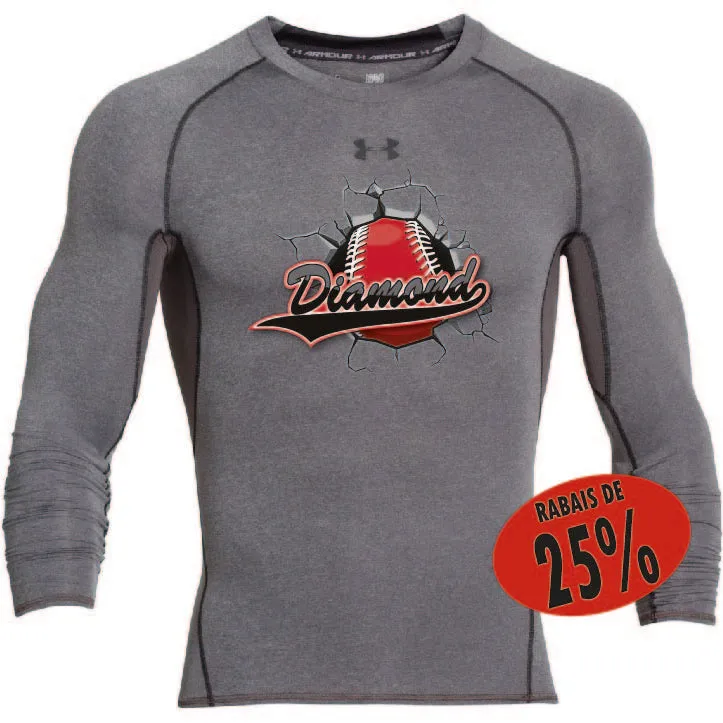 Under Armour Adult HeatGear Compression Long Sleeve Shirt