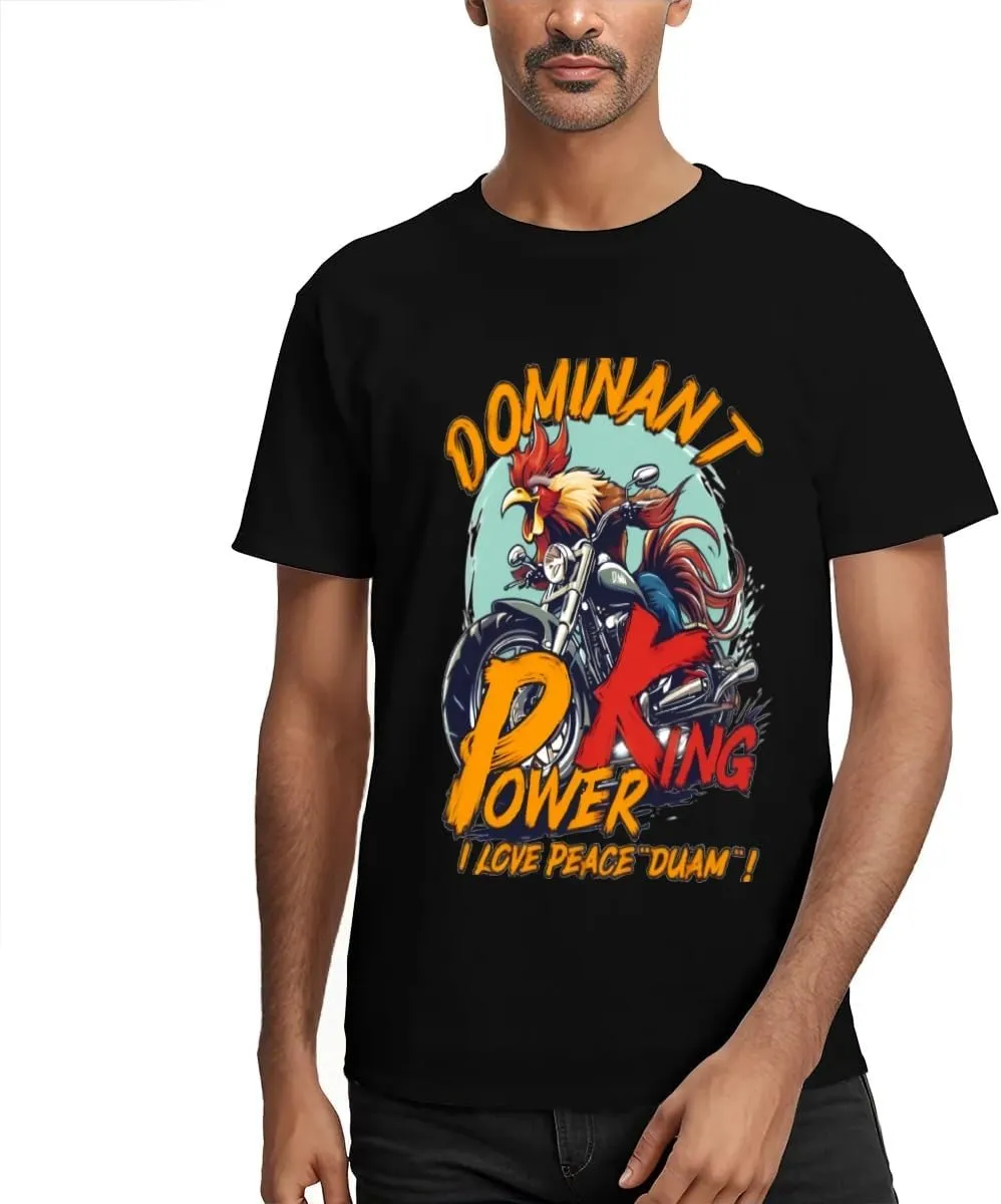 Variation Monster Car Classic Cotton Short Sleeve Shirt Men's Round Neck Sports T-Shirt