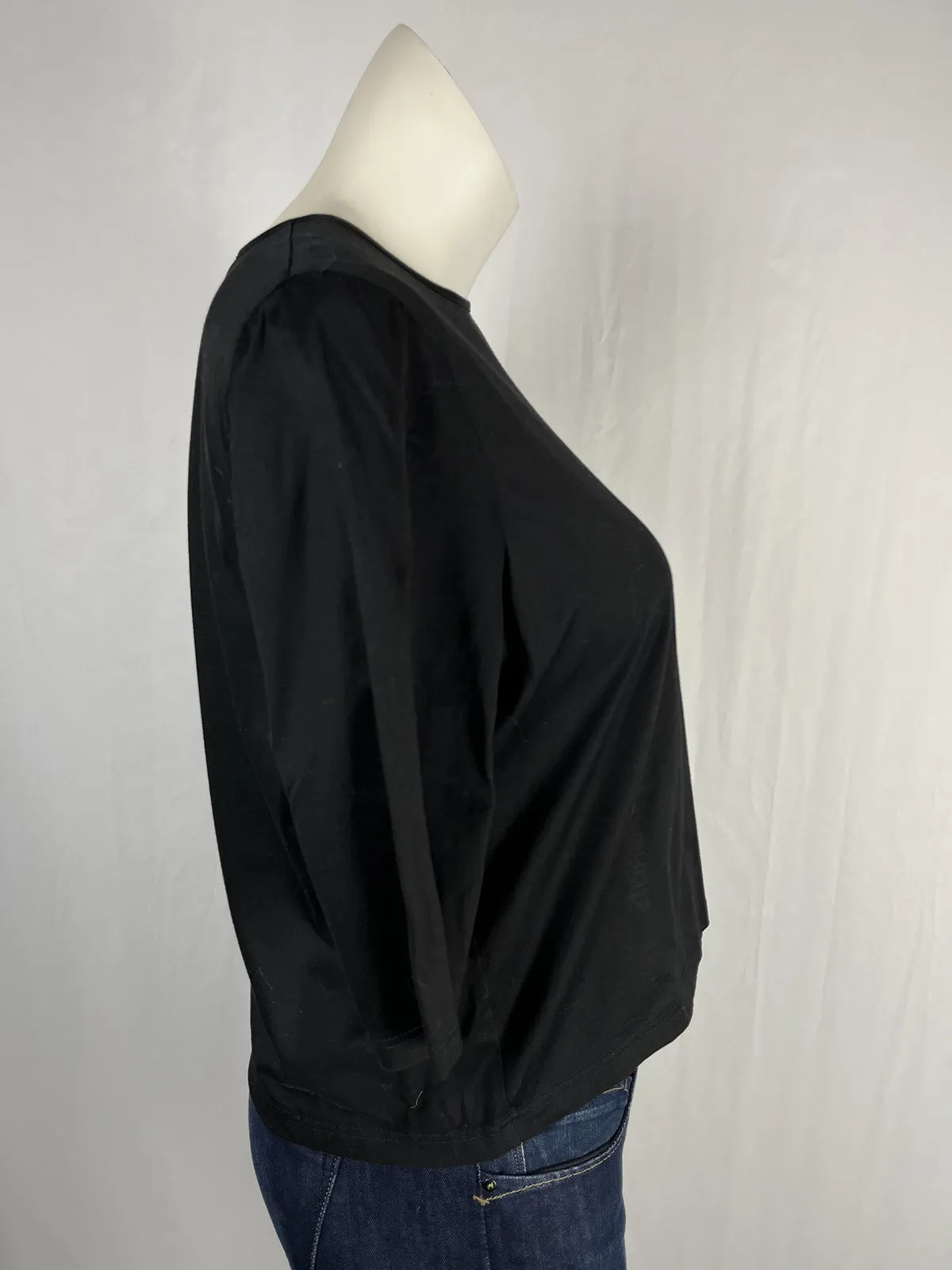 Vintage Averardo Bessi Size 18 Black Shirt