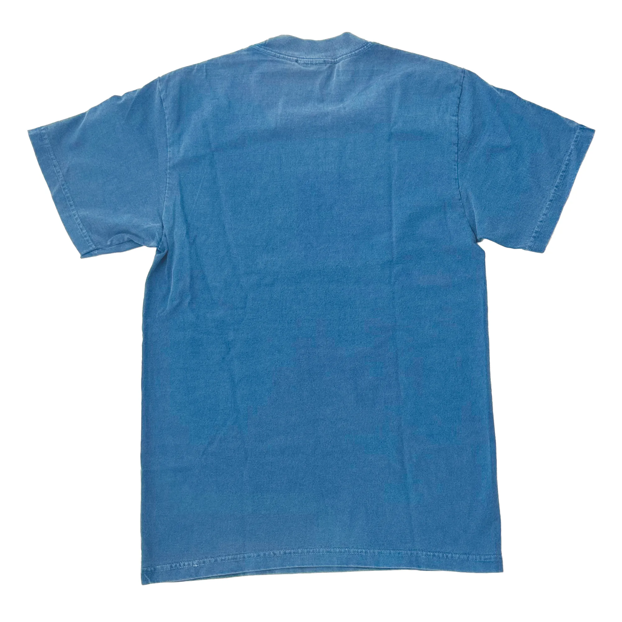 Washed Blue Wanted Tee