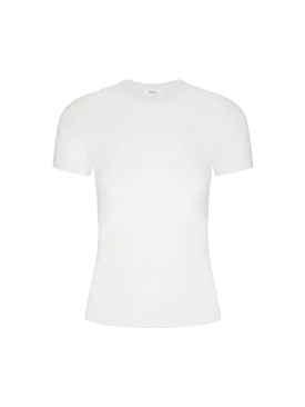 Women's 365 Cotton-Stretch T-shirt—off-white