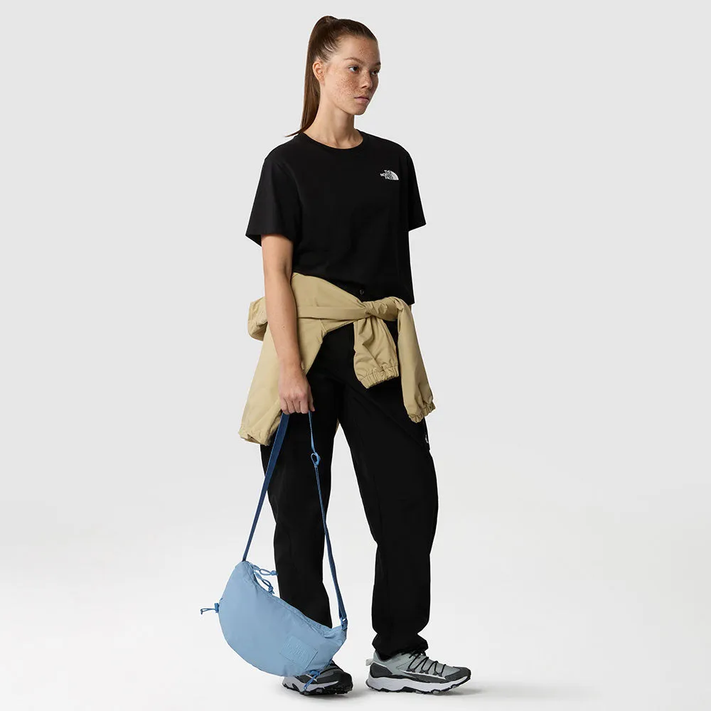 WOMEN'S CROPPED SIMPLE DOME T-SHIRT