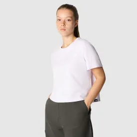 WOMEN'S CROPPED SIMPLE DOME T-SHIRT