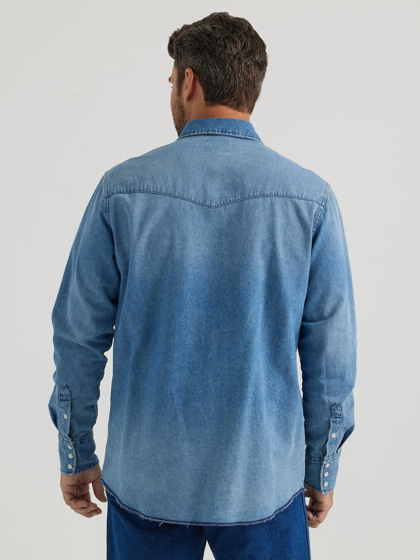 Wrangler Eli Denim Snap Up