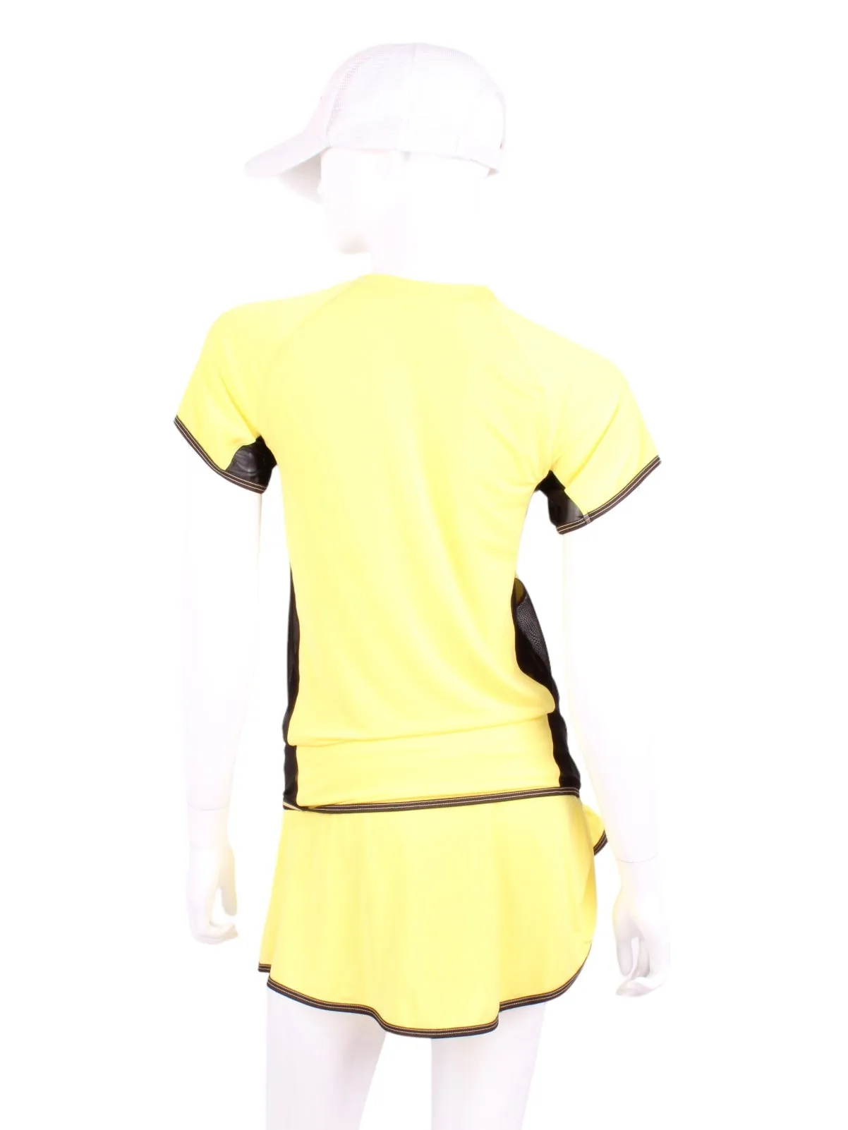 Yellow Vee Tee SL With Black Mesh
