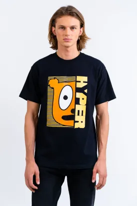 Youth | Half Face Black Tee